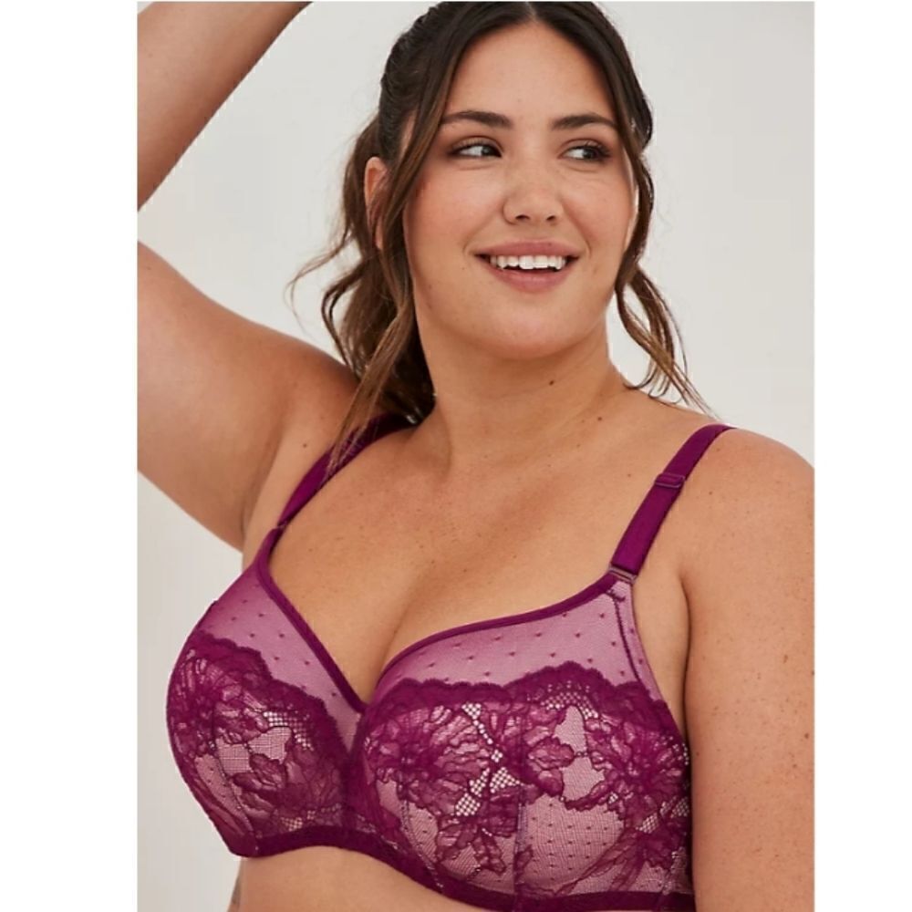 Full Coverage Balconette Bra - Picture 2 of 4